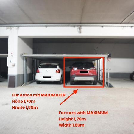 Neu Modernes Apartment In Top Lage, Free Parking Max 1,65M Hoehe Und 1,8M Breite Karlsruhe Eksteriør bilde